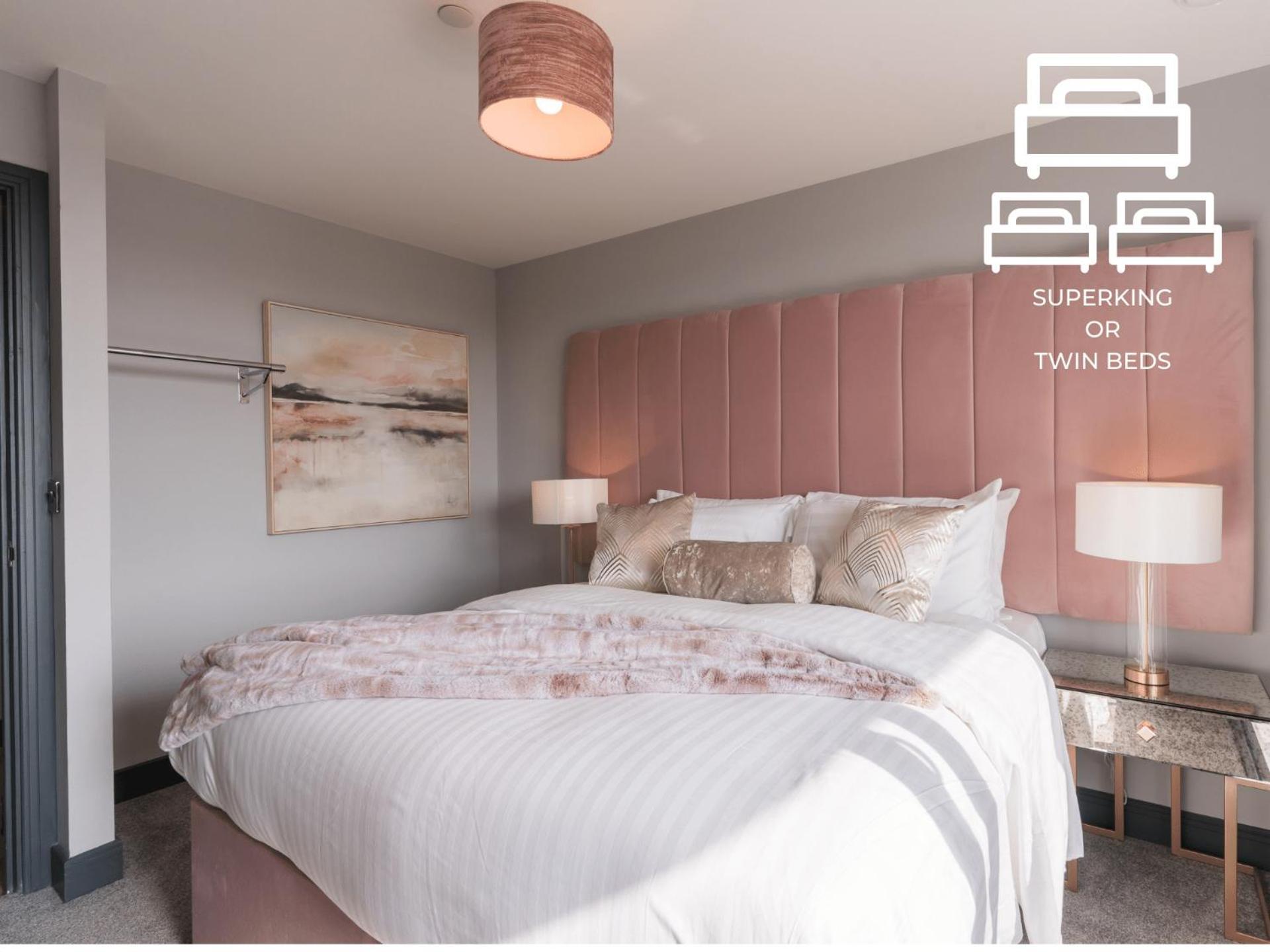 Luxe Apartments, The Moorwell, Parking, Gym - 10Mins Cardiff City Ctr 部屋 写真