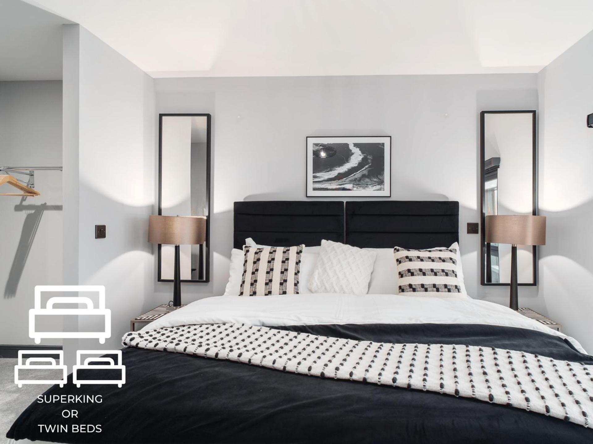 Luxe Apartments, The Moorwell, Parking, Gym - 10Mins Cardiff City Ctr 部屋 写真