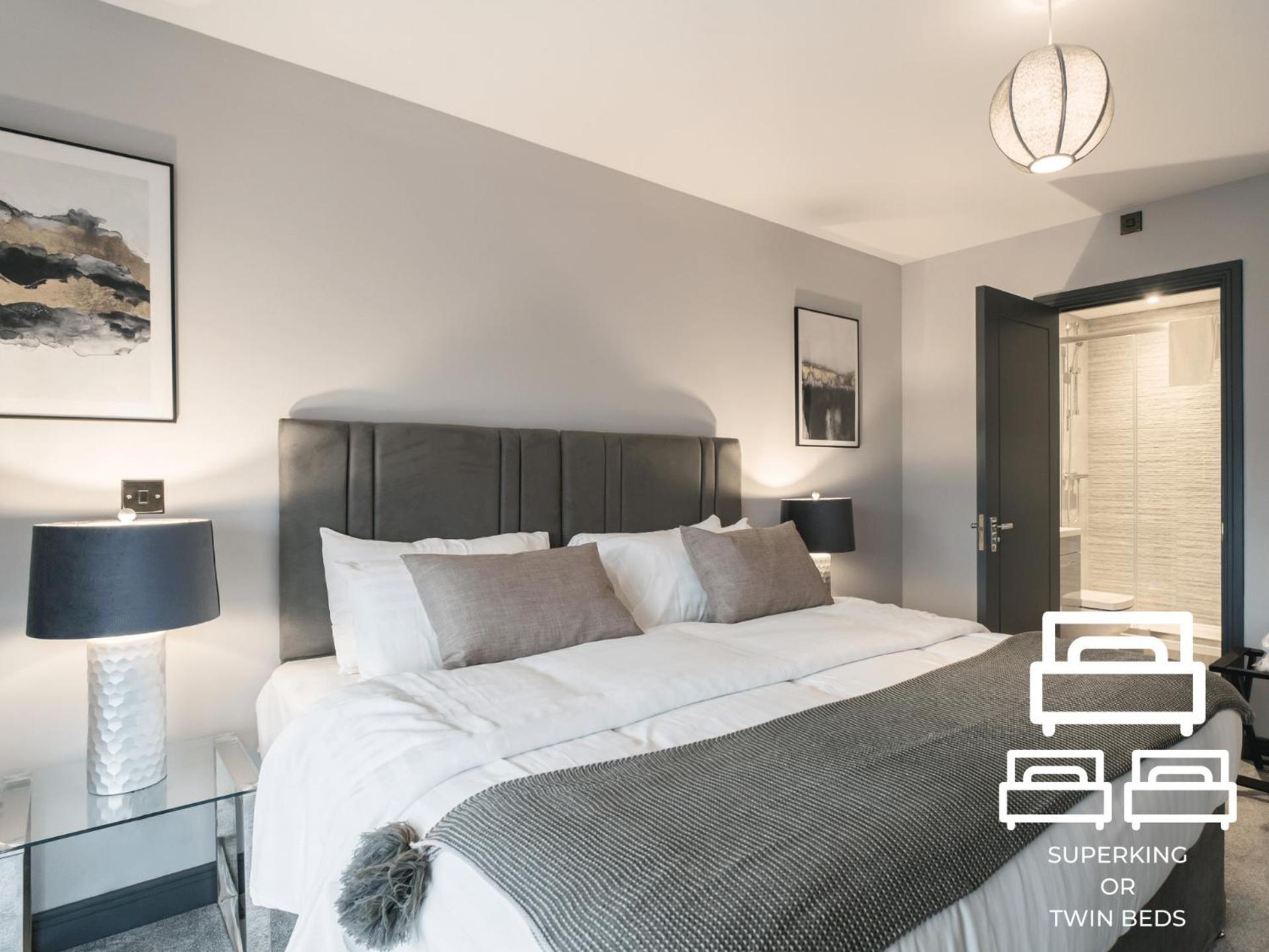 Luxe Apartments, The Moorwell, Parking, Gym - 10Mins Cardiff City Ctr 部屋 写真