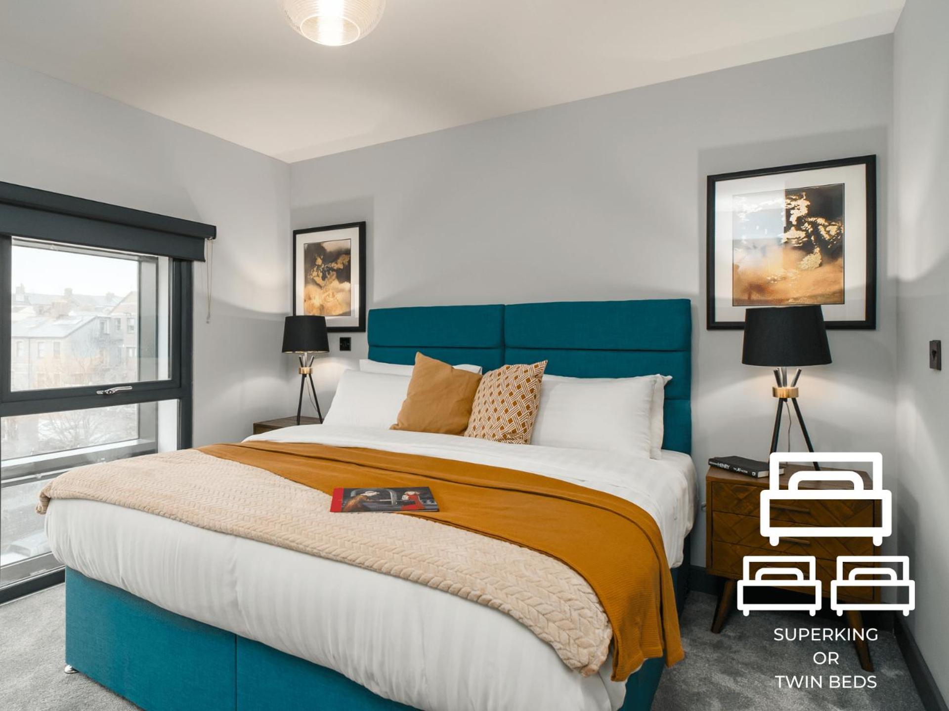 Luxe Apartments, The Moorwell, Parking, Gym - 10Mins Cardiff City Ctr 部屋 写真